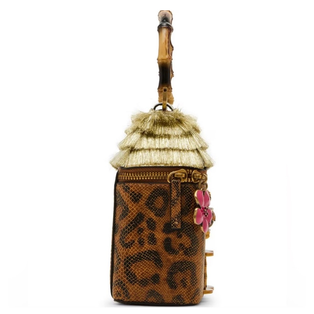🛖 NWT Betsey Johnson, the Tiki Chic Bar
Satchel purse . In original plastic. - Picture 4 of 7